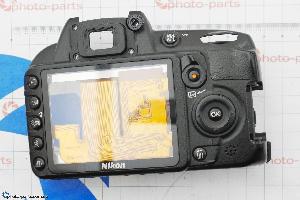 Корпус (задняя панель) Nikon D3100, б/у co шлейфом